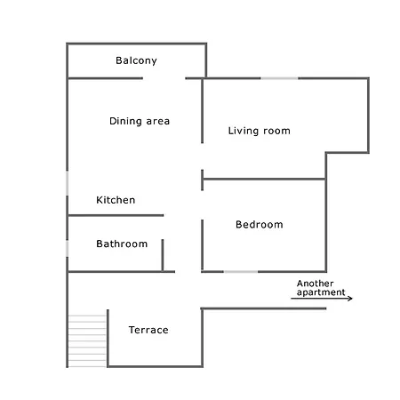 Appartamento Blue Line Mit Balkon Kampor